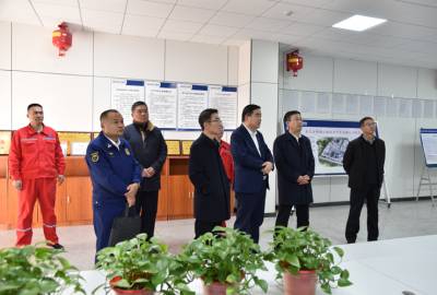 郭新民到俊源石油開展春節(jié)前安全督導檢查