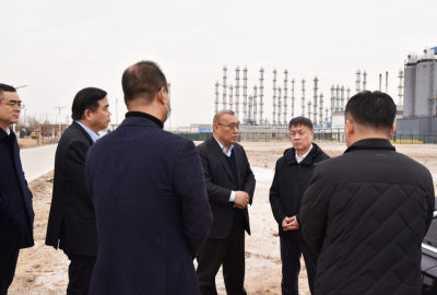 朱英坤帶隊到俊源石油開展復工復產(chǎn)調(diào)研